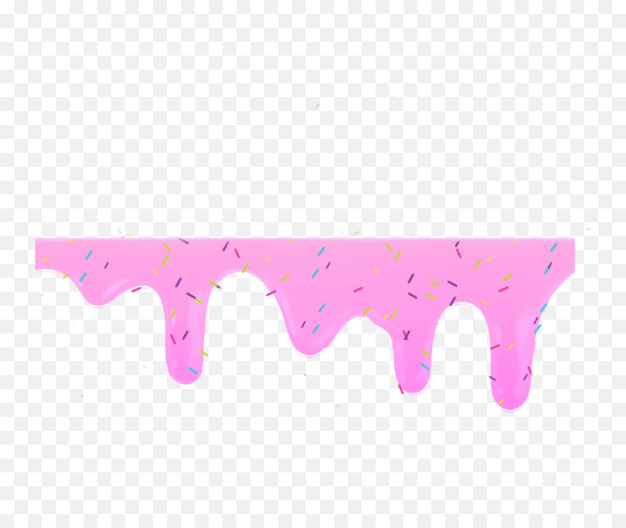 Image By Me Icecream Melt Sprinkles Pink Drip Meltingic - Ice Cream Melt Clipart Png,Sprinkle Png