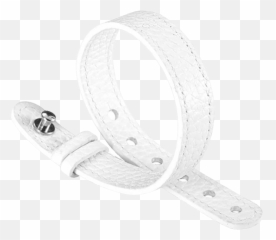 White Leather Strap - For Steel Icon Model 10SCWST Solid png