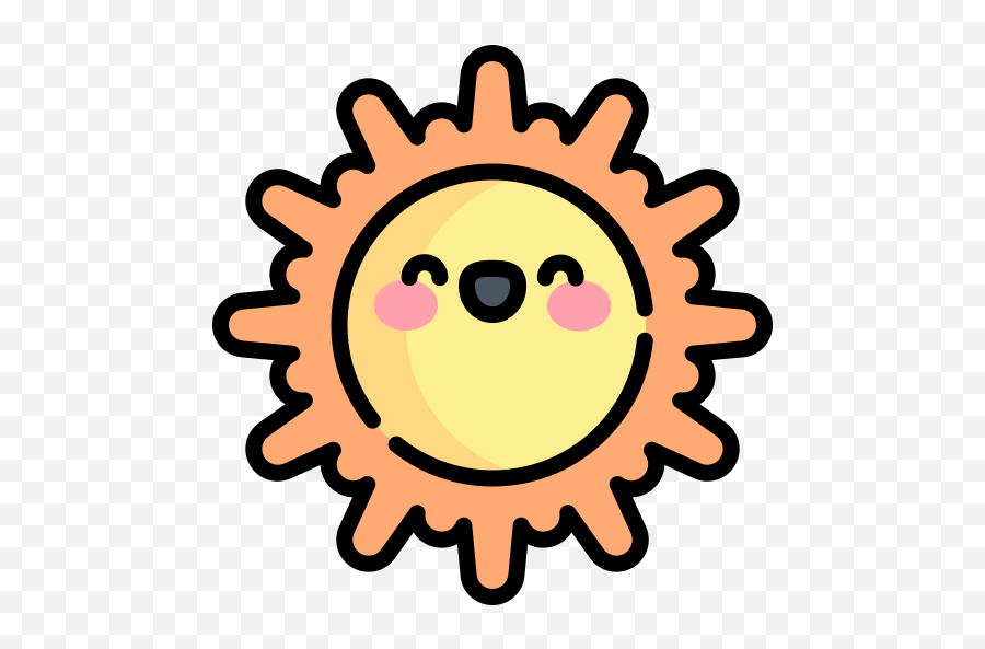 Sun - Free Weather Icons Life Skills Icon Png,Sun Weather Icon