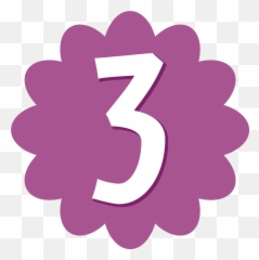 Number 3 Free Png Image - Birthday 2 Pink