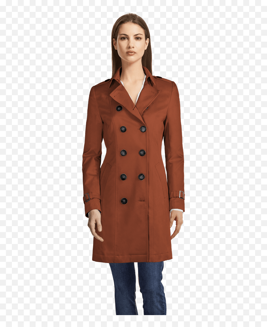 Womenu0027s Trenchcoats Without Belt Sumissura - Gabardina Azul Marino Mujer Png,J Crew Icon Trench In Wool Cashmere