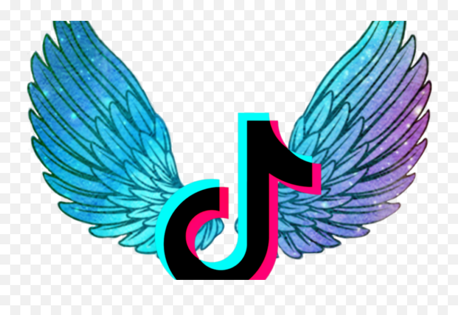 Best Tik Tok Queen Logo Images Download For Free U2014 Png Share - Tik Tok Con Alas,Tiktok Icon Png