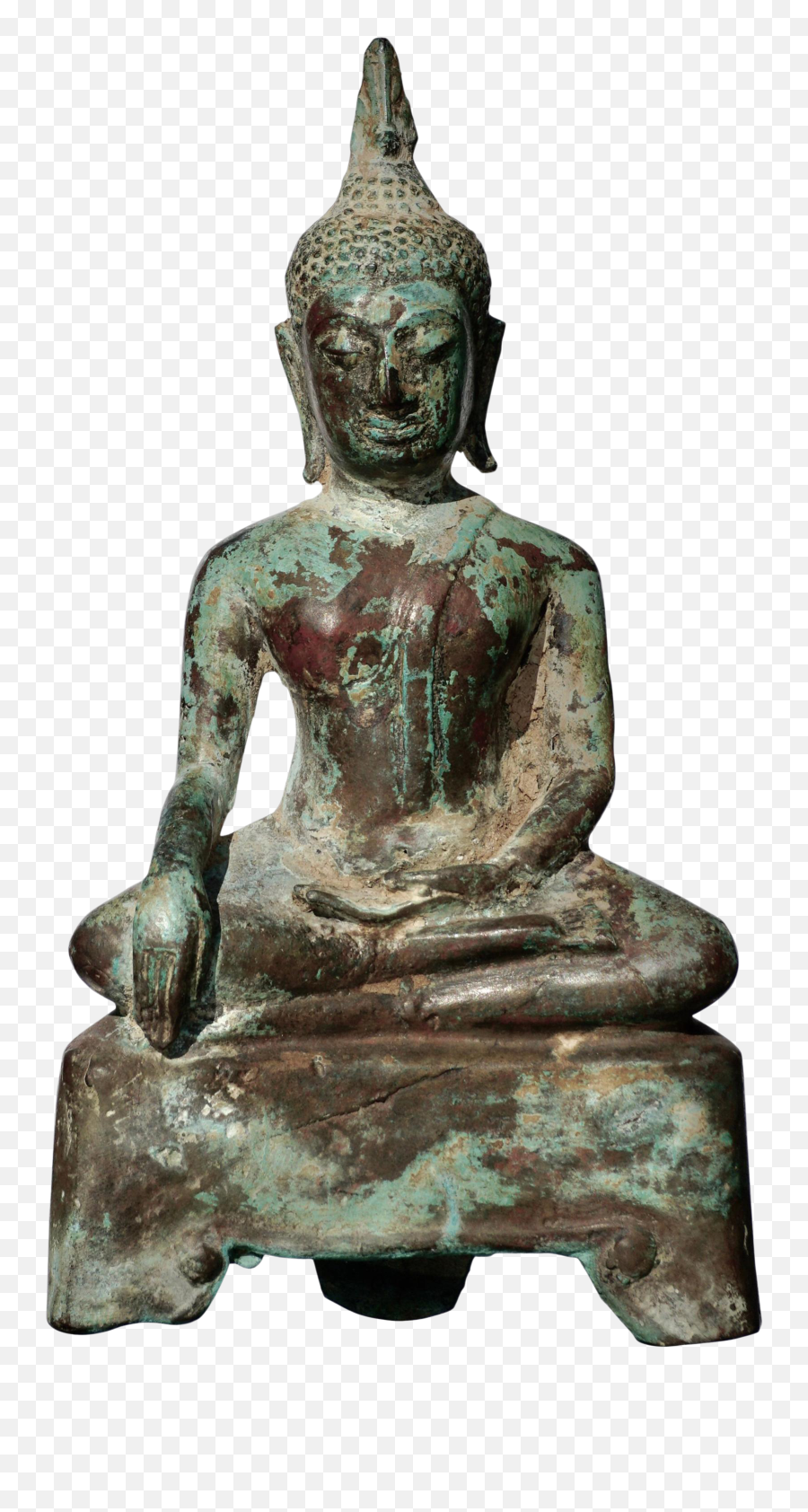 15th - 16th Century Thai Ayutthaya Bronze Buddha Statue Ayutthaya Bronze Seated Buddha Png,Buddha Transparent