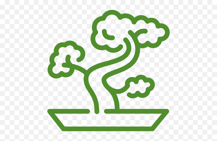 Bonsai - Bonsai 512x512 Png Clipart Download,Bonsai Tree Icon