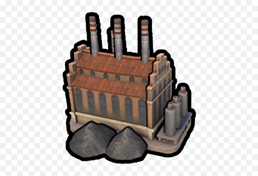 Coal Power Plant - Buildings Civilopedia Civilization Vi Png,Factory Building Icon