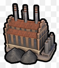 Coal Power Plant - Buildings Civilopedia Civilization VI png
