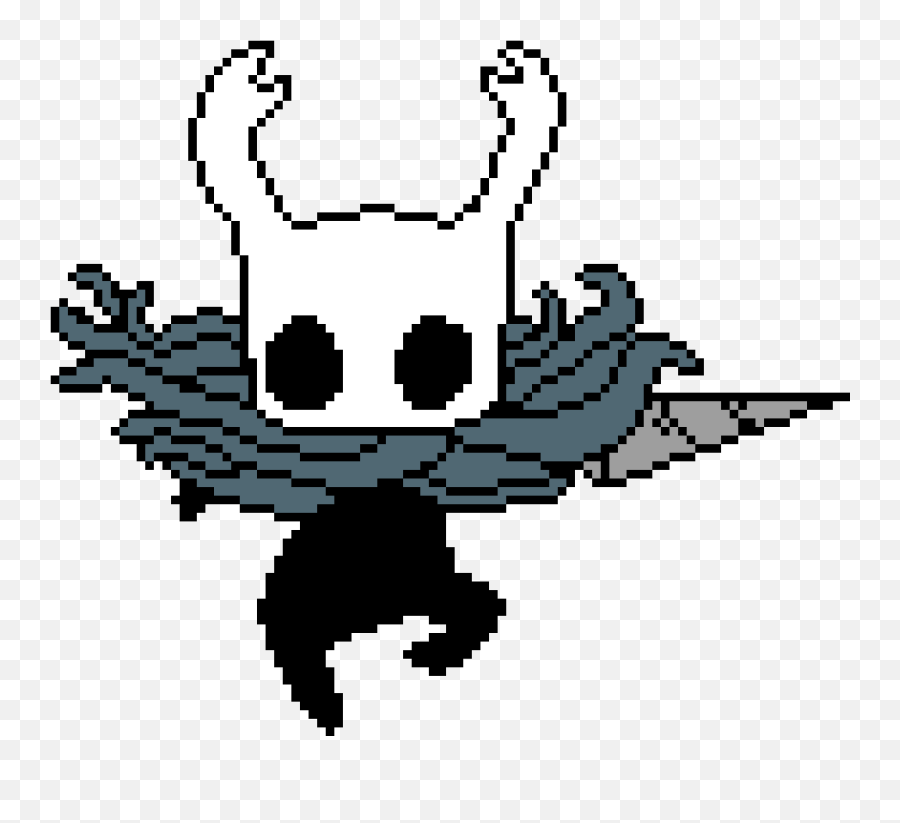 Pixilart - Hollow Knight By Cosmos16 Pixel Art Video Game Characters Png,Hollow Knight Png