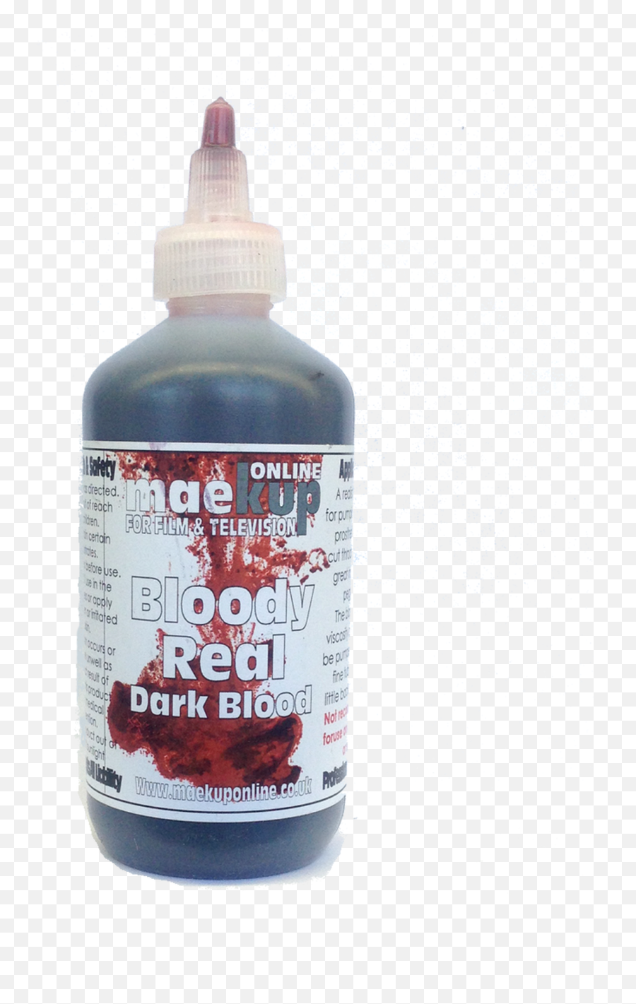 Maekup Bloody Real Dark Blood Bottle 1000 Ml Alcone - Plastic Bottle Png,Blood Cut Png