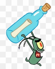 Clem Plankton Clipart - Can T Read Plankton Png,Plankton Png - free ...