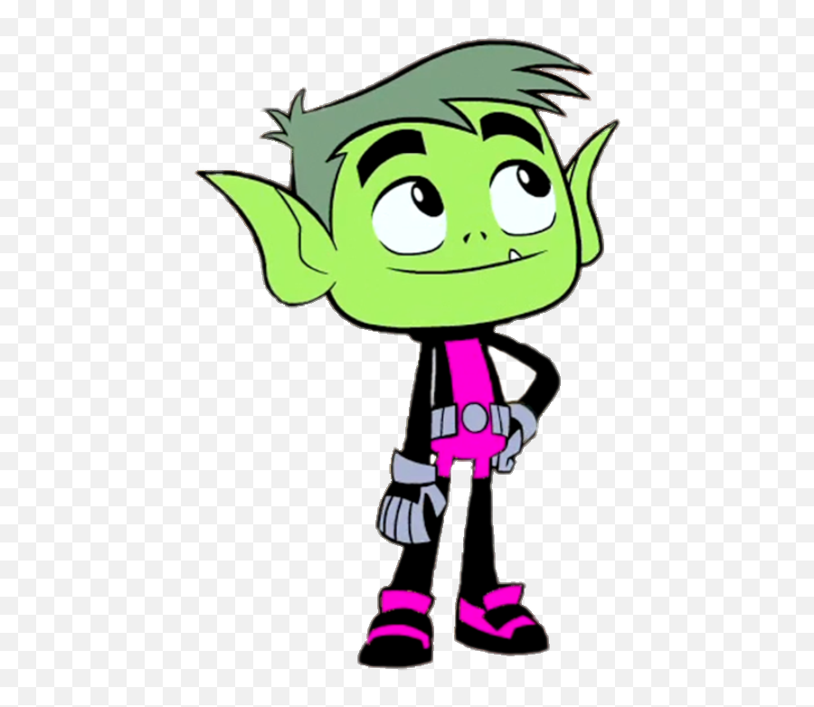 Check Out This Transparent Teen Titans Go Beast Boy Looking Png