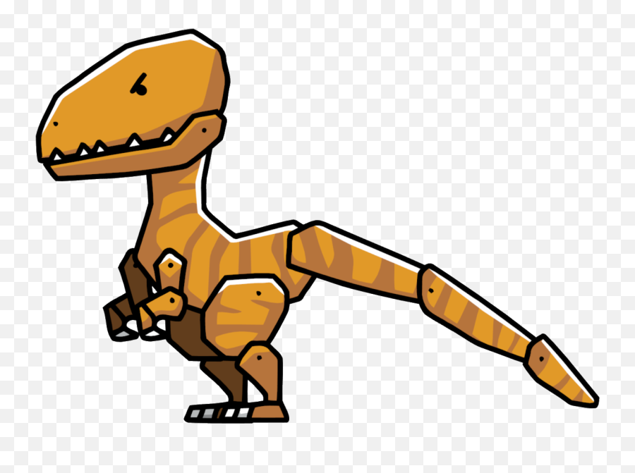 Velociraptor Clipart Prehistoric - Scribblenauts Dinosaur Scribblenauts Velociraptor Png,Velociraptor Png