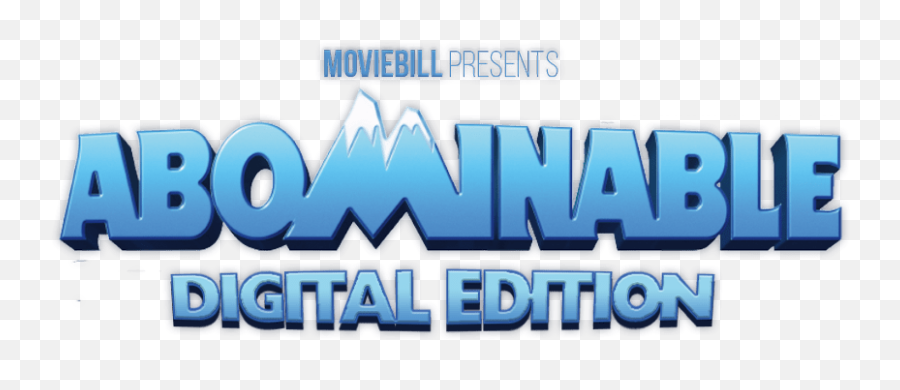 Moviebill Presents Abominable Digital Edition - Moviebill Abominable Logo Png,Abominable Snowman Png