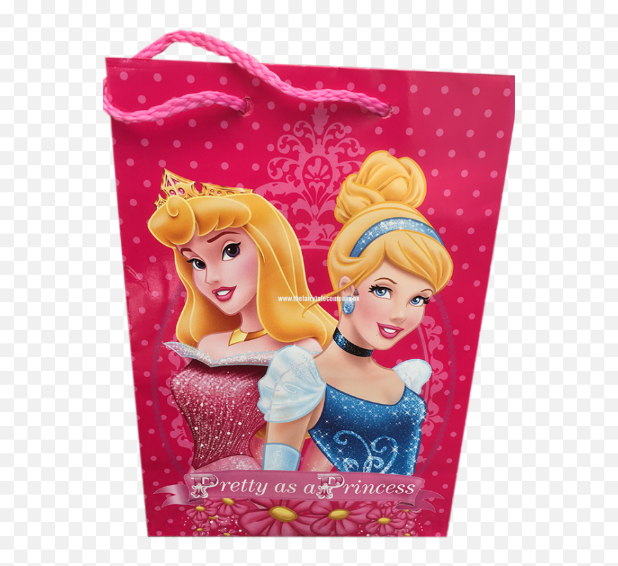 Barbie Princess Png - Disney Princesses Gift Bag Fuchsia Disney Princess,Disney Princesses Png