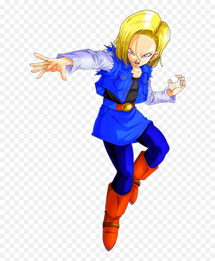 Dragon Ball Z Android - Transparent Android 18 Png,Android 18 Png