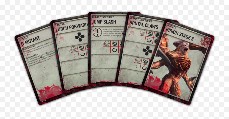 The Board Game - Resident Evil 2 Board Game Cards Png,Board Games Png