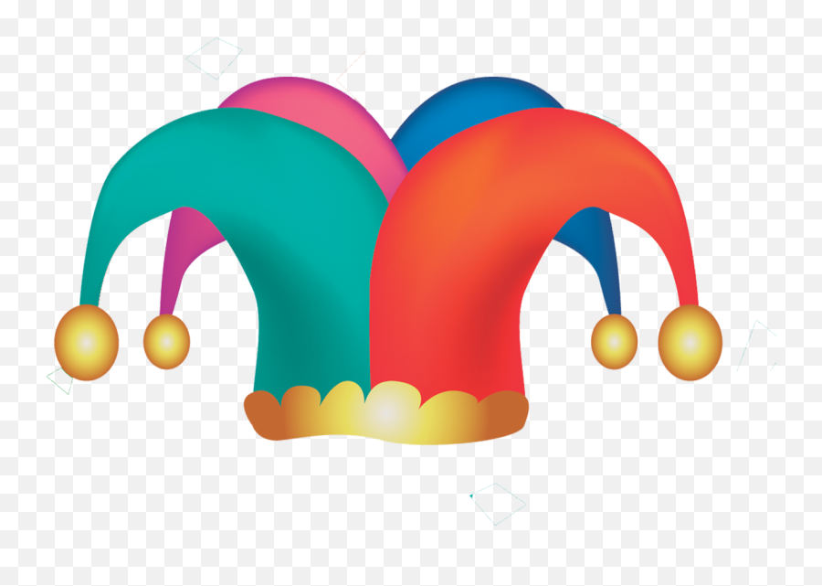 Clown Circus Hat Clip Art - Circus Hat Clipart Png Clown Hat Png,Jester Hat Png