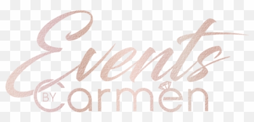 Events By Carmen - Calligraphy png