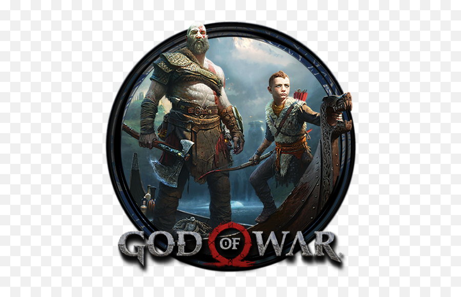 God Of War 4 Ps4 Emulator - Kratos Et Atreus God Of War Png,God Of War 4 Logo