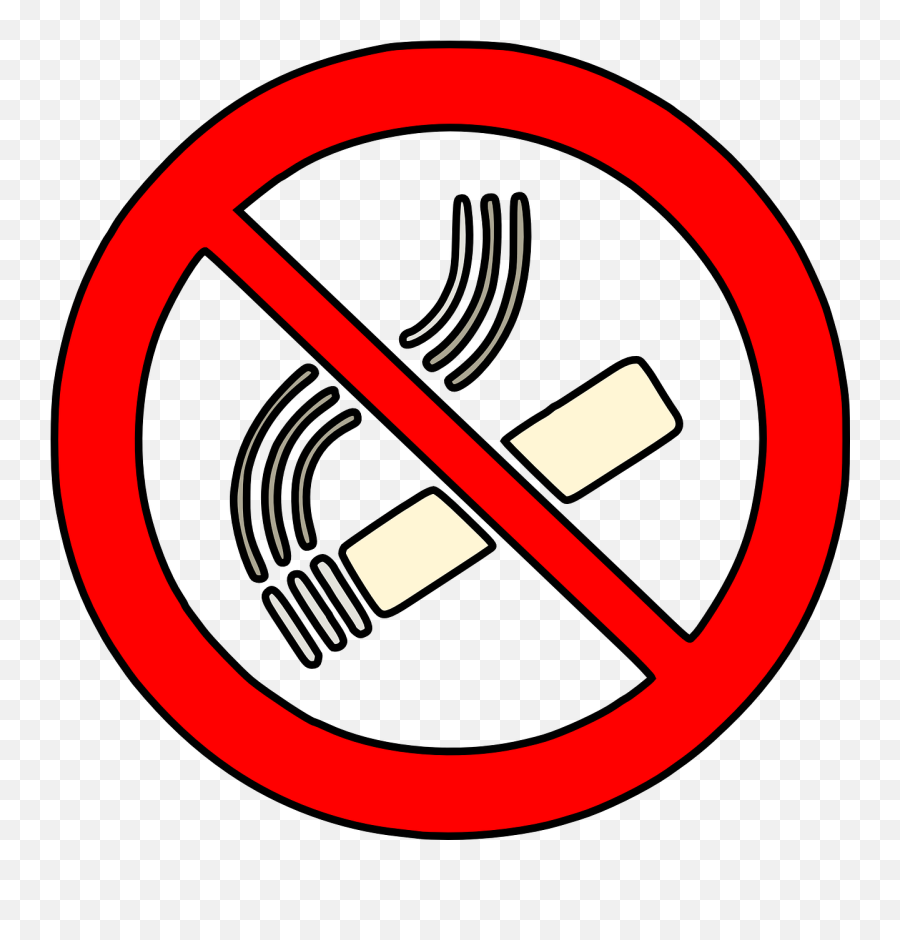 No Smoking Forbidden - Free Vector Graphic On Pixabay Do Not Bend Sticker Png,No Smoking Png