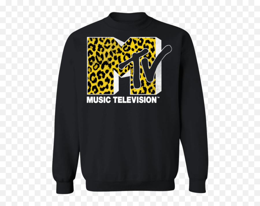 Mtv Logo Cheetah Print Graphic T - Shirt Menu0027s S5xl Sweatshirt Hoodie Tank Top Snake Pattern Christmas Sweater Png,Mtv Logo Png