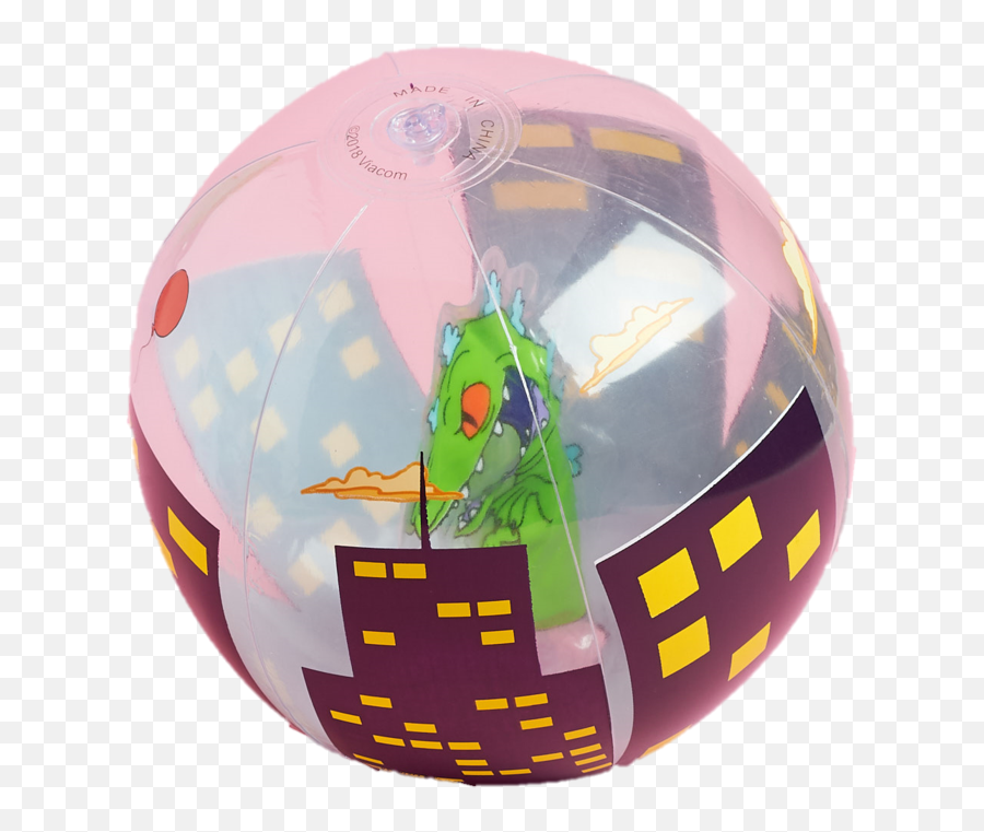 Box Exclusive Rugrats Reptar Beach Ball - Sphere Png,Reptar Png