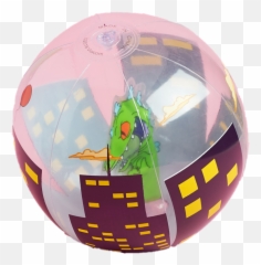 Box Exclusive Rugrats Reptar Beach Ball - Sphere Png,Reptar Png