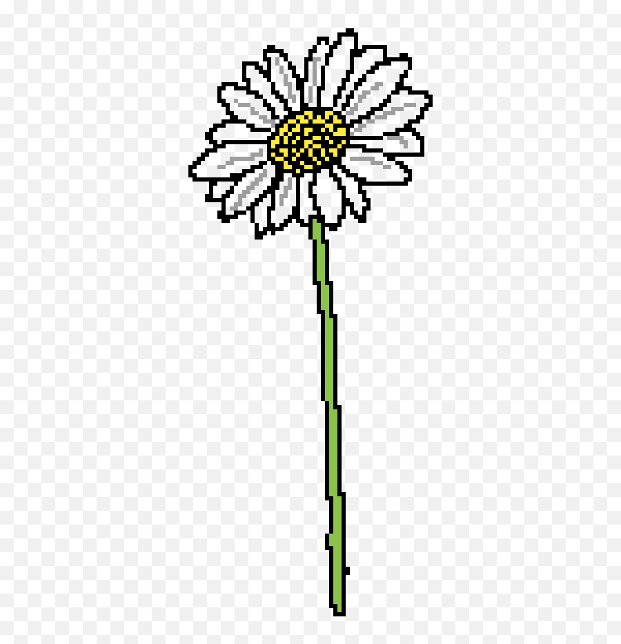 Pixilart Flower Emoji By Babaj Emoji Clipart Full Size Oxeye Daisy Png Flower Emoji Png Free Transparent Png Images Pngaaa Com