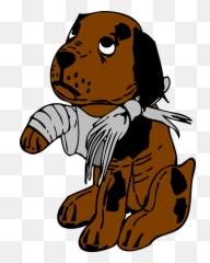 Dog Puppet Pet - Free vector graphic on Pixabay Hurt Clipart png