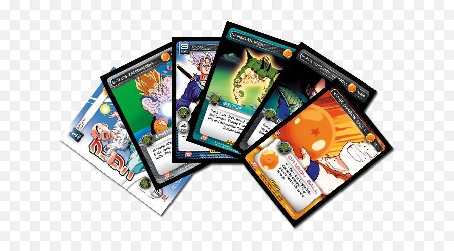 Dragonball Z Tcg Homepage - Poker Png,Dragon Ball Z Logo Transparent