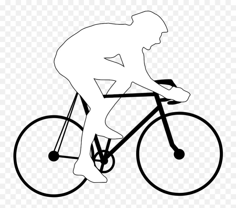 Download Free Png Cyclist Silhouette - Cyclist Silhouette,Bicyclist Png