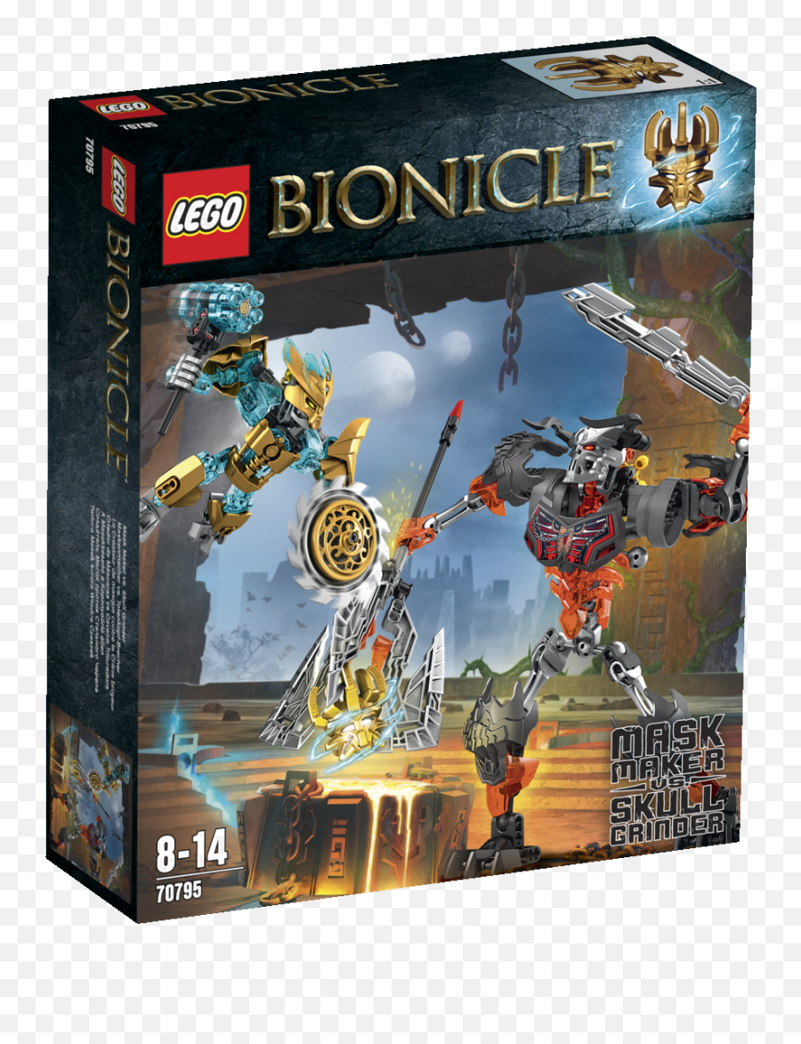 Download Lego Bionicle Mask Maker Vs - Lego Bionicle Mask Maker Vs Skull Grinder Png,Bionicle Png