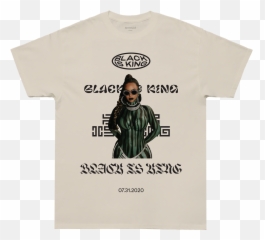 Beyoncé Bik Off White Tee - Beyonce Black Is King Shirt png