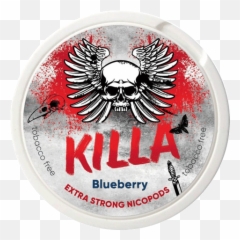 Killa Extra Strong Blueberry - Tobaccofree Snus Killa Cold Mint Png,Blueberry Png