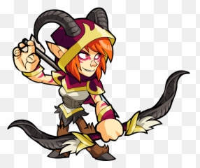 Download Hd Fangwildfawnember - Brawlhalla Ember Transparent Brawlhalla Ember Fangwild Png,Ember Png