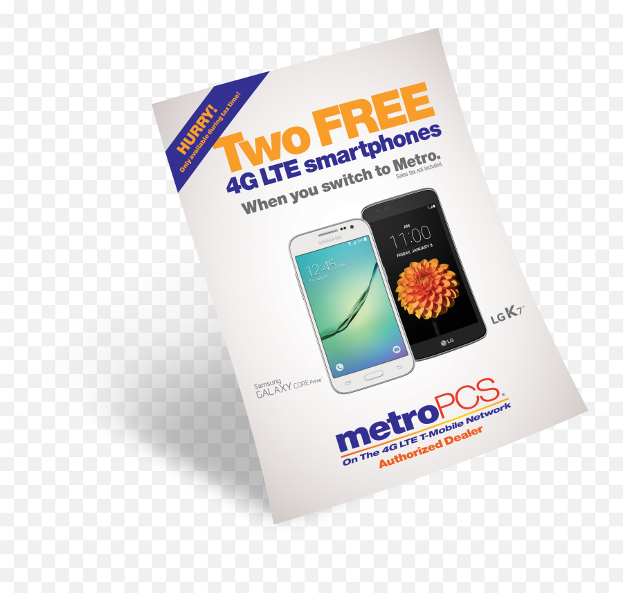 Mockup New Png Image With No Background - Metro Pcs,New! Png
