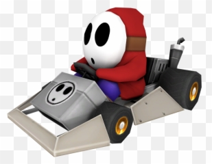 Wii - Shy Guy Mario Kart Transparent Png,Shy Guy Png