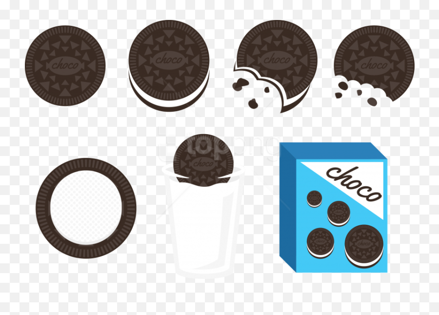 Hd Free Png Download Oreo Images - Oreo On Transparent Background,Oreo Png