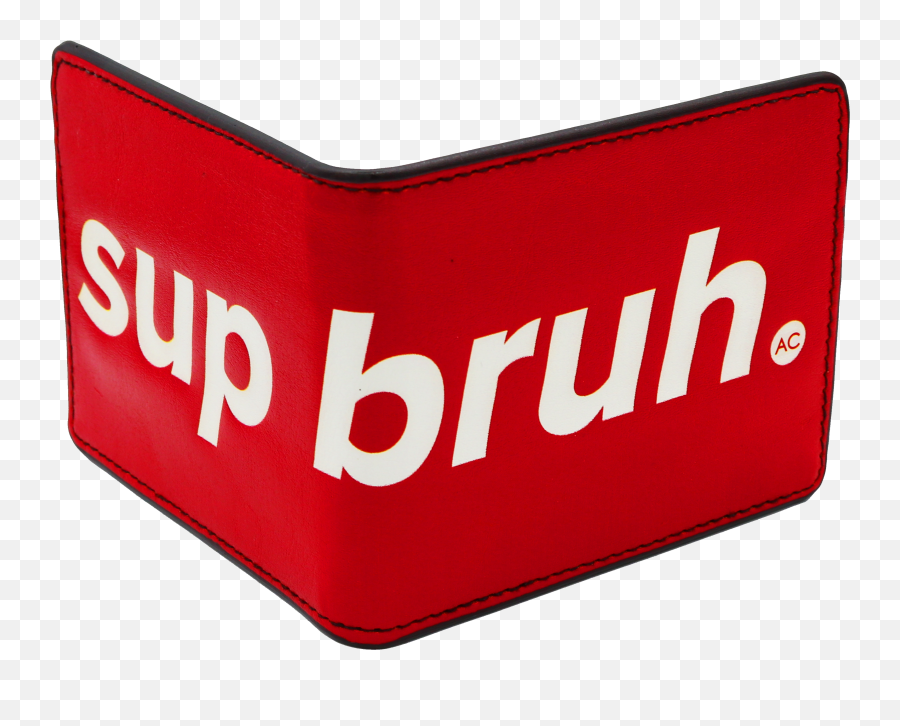 Sup Bruh Red Wallet - Horizontal Png,Bruh Png