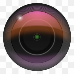 Leftover Bacon Camera Lens Clip Art - Brixton png