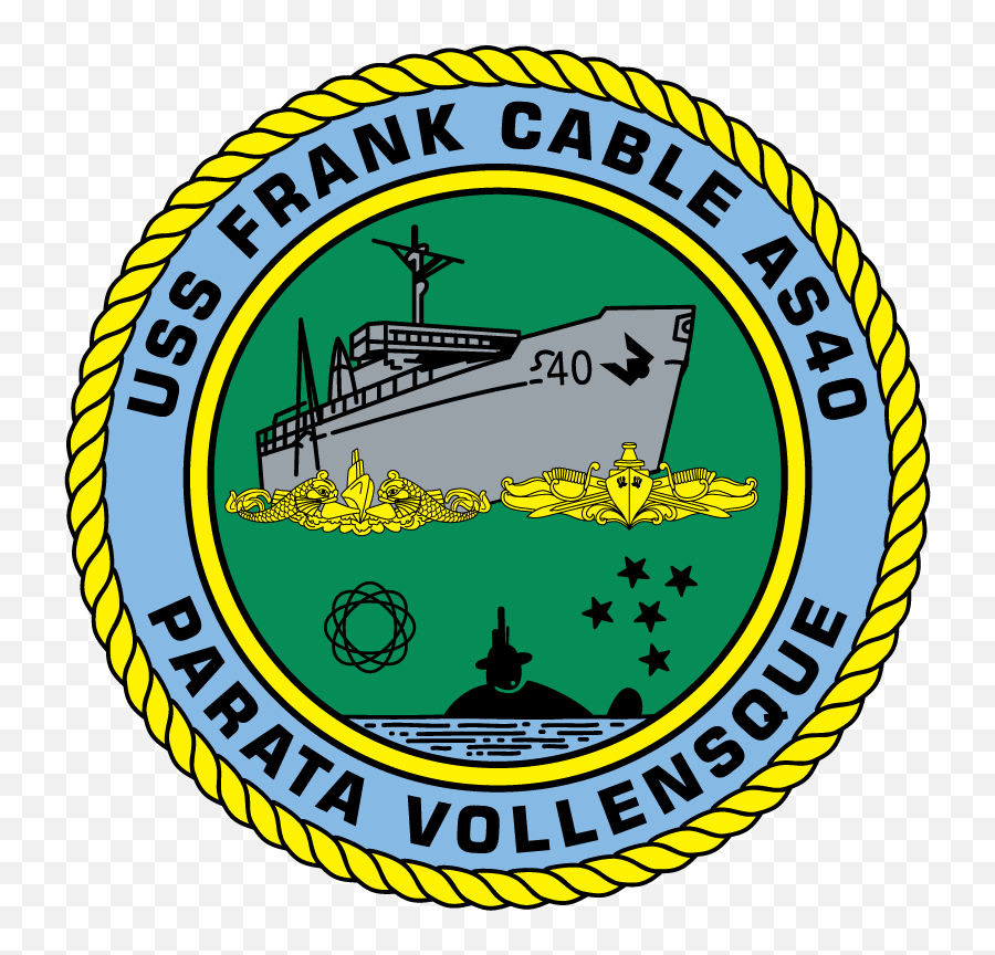 Uss Frank Cable As40 Parata Vollensque - City Of North Ridgeville Logo Png,Frank Iero Logo