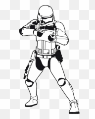 Free Stormtroopers Png Download - Star Wars Stormtrooper Line Art,Stormtrooper Png