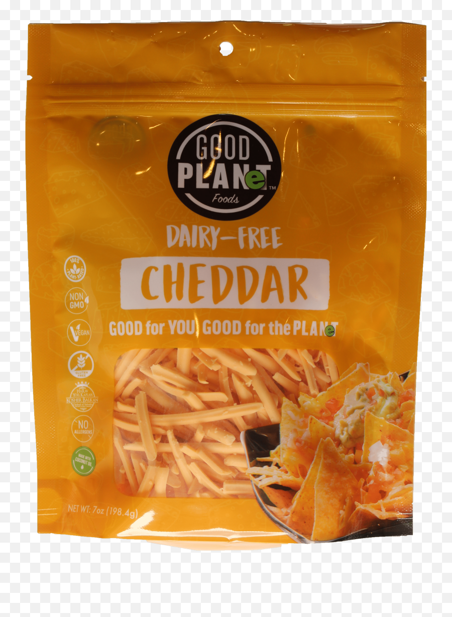 Good Planet Foods Introduces Cheddar - Good Planet Shredded Cheddar Png,Shredded Cheese Png