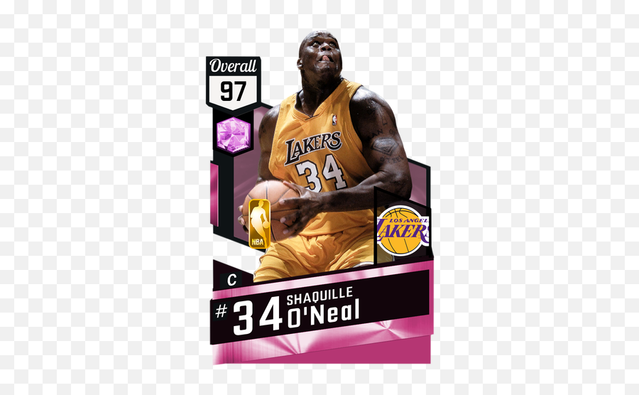 01 Shaquille Oneal - Patrick Ewing 2k Card Png,Shaquille O'neal Png