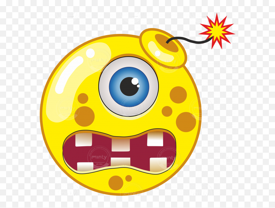 Yellow Cartoon Bomb - Yellow Bomb Png,Cartoon Bomb Png