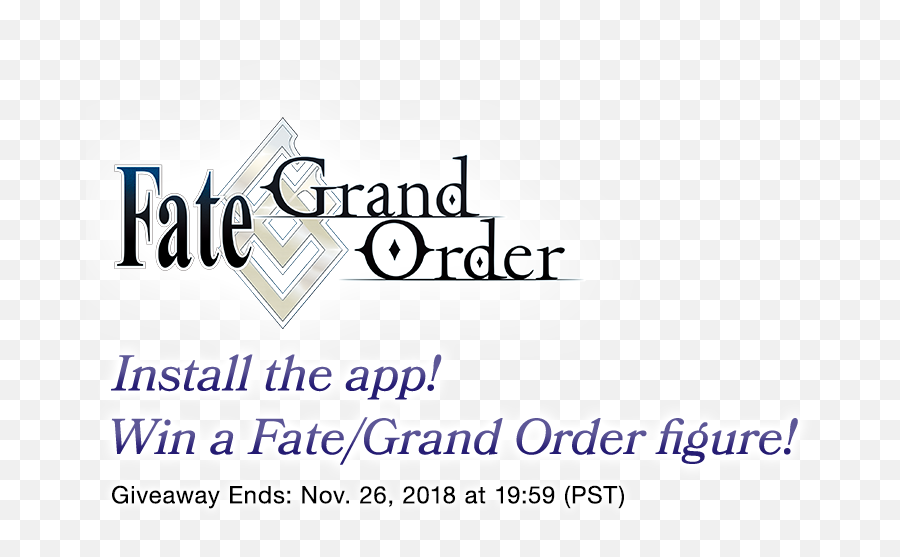 Order Figure - Language Png,Fate Grand Order Logo
