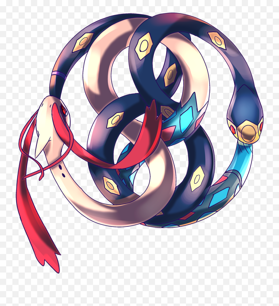 Illus Autobottesla - Double Fullmetal Alchemist Ouroboros Tatuaje Png,Milotic Png