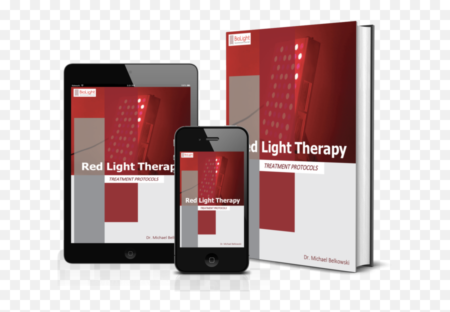 Red Light Therapy Treatment Protocols Ebook 2nd Edition - Technology Applications Png,Red Light Transparent