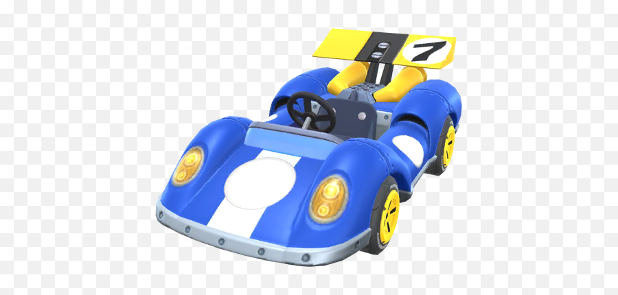 Blue Seven - Super Mario Wiki The Mario Encyclopedia Mario Kart 7 Cars Png,Icon Lucky 7