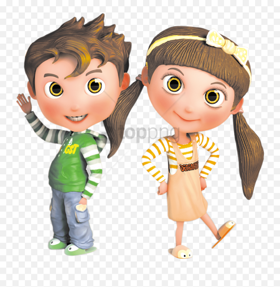 3d Childrens Png Image With Transparent - Children Animated Transparent Background Free,Boy Transparent Background