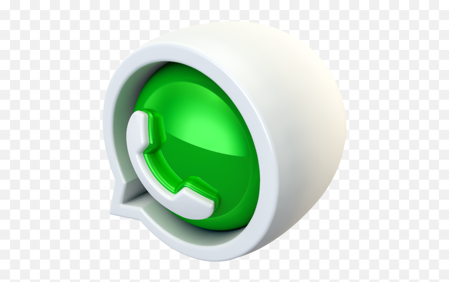 Premium PSD | Logo whatsapp on ellipse 3d design